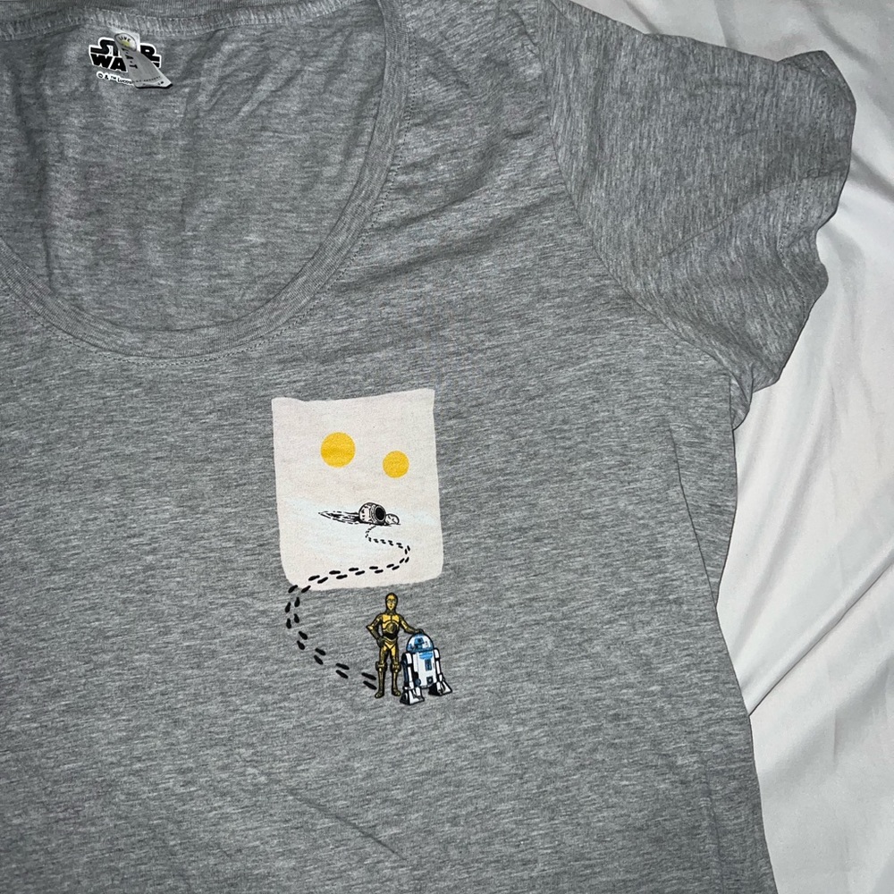 NEW ladies 2XL Star Wars R2-D2 C-3PO